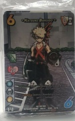 Katsuki Bakugo My Hero Academia Sealed Demo Deck